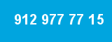 912 977 77 15 912 977 77 15
